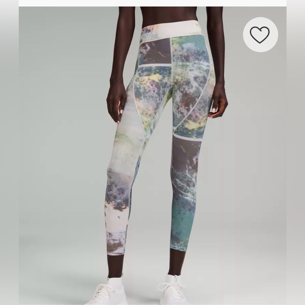 🍋 NWT LAB Nulux™ and Mesh High-Rise Tight 25" Sz 6